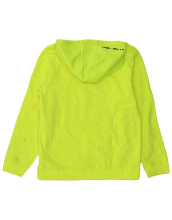 UNDER ARMOUR Grafisk hættetrøje til drenge 13-14 år XL Grøn