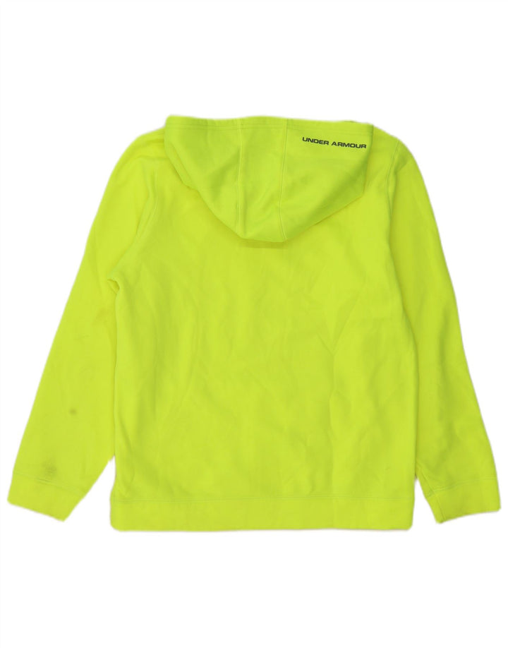 UNDER ARMOUR Grafisk hættetrøje til drenge 13-14 år XL Grøn
