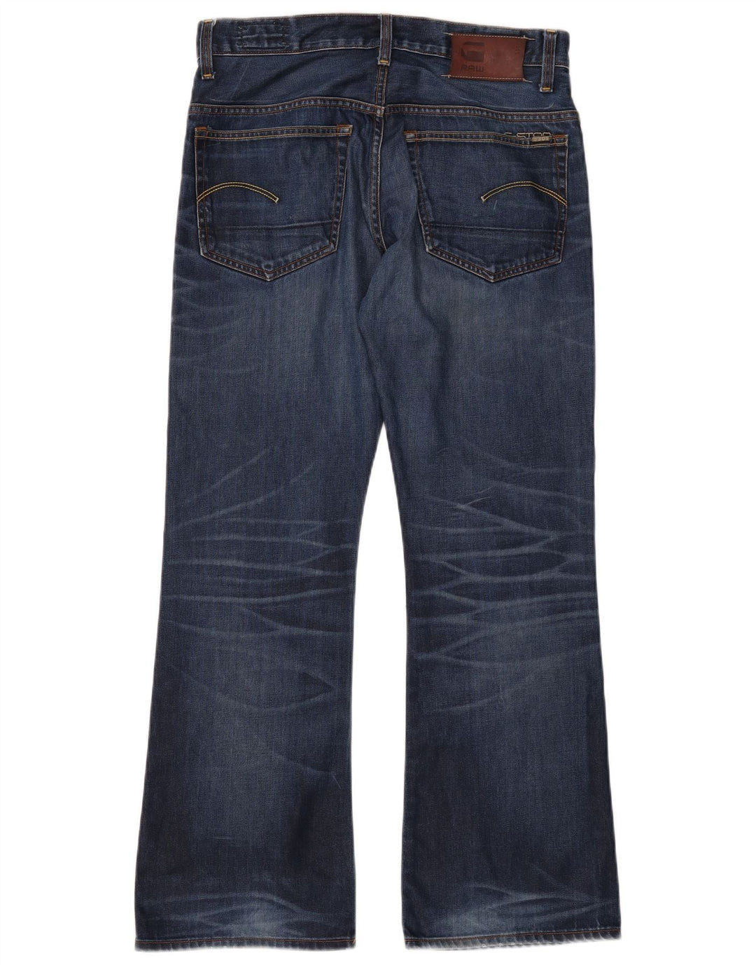 G-Star Herre 3301 Bootcut Jeans W34 L32 Blå Bomuld