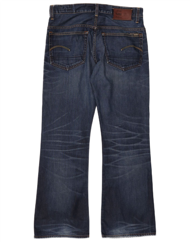 G-Star Herre 3301 Bootcut Jeans W34 L32 Blå Bomuld
