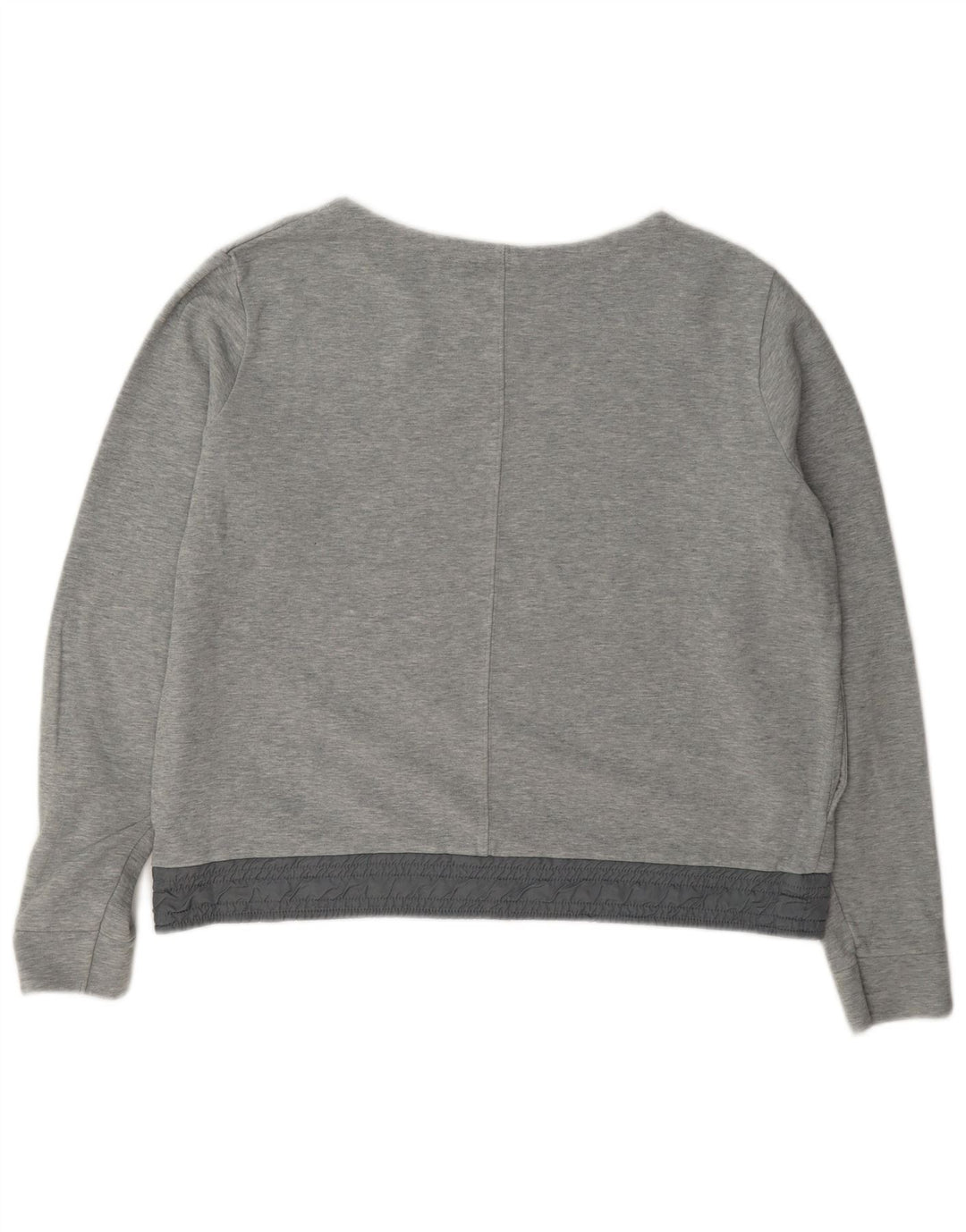 Nike Dame Sweatshirt Jumper UK 18 XL Grå Bomuld