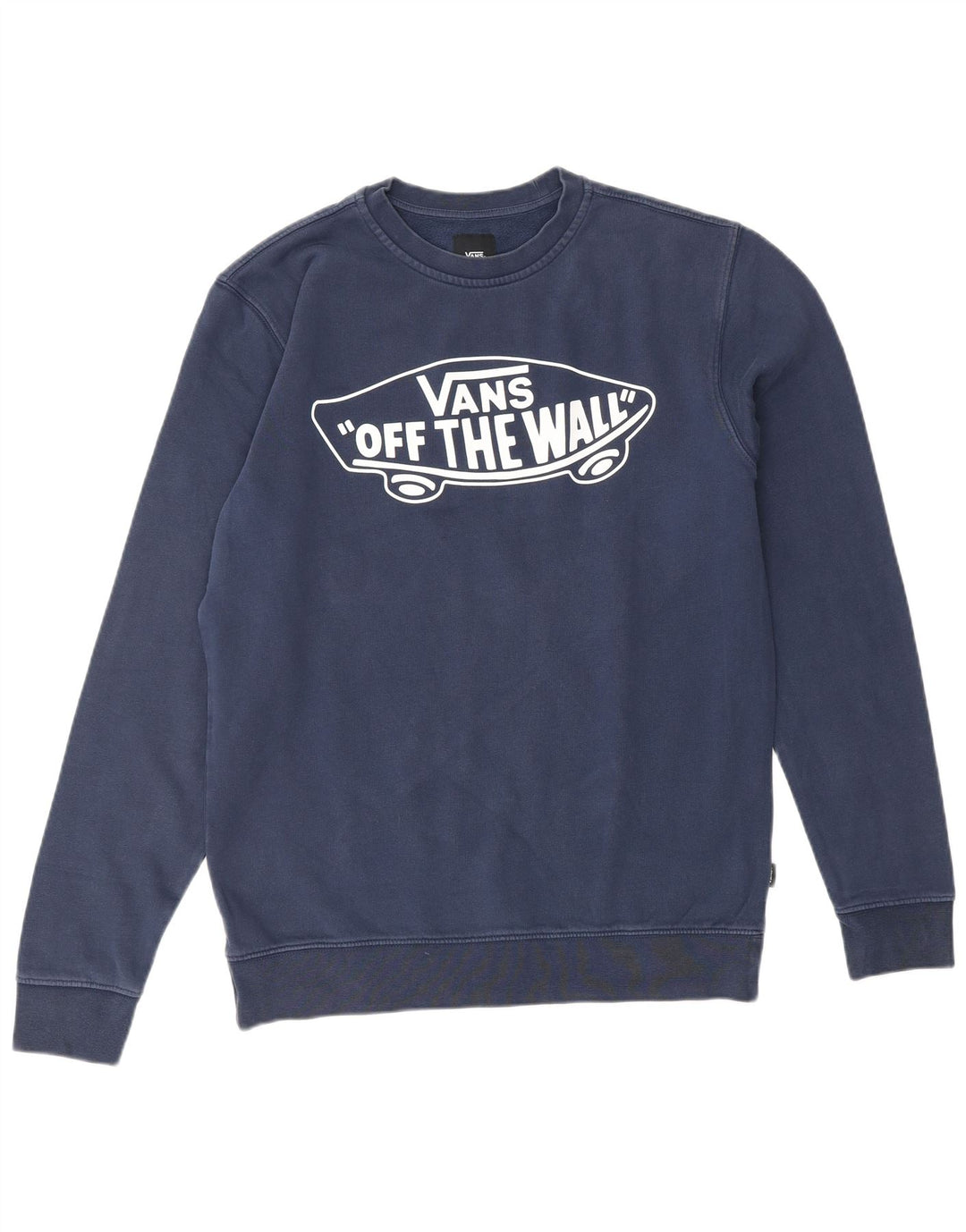 VANS Grafisk sweatshirt til mænd, lille marineblå bomuld