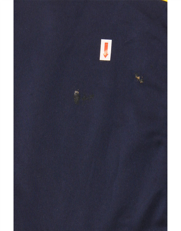 Reebok Herre grafisk træningsdragt Topjakke Medium Navy Blue Colourblock