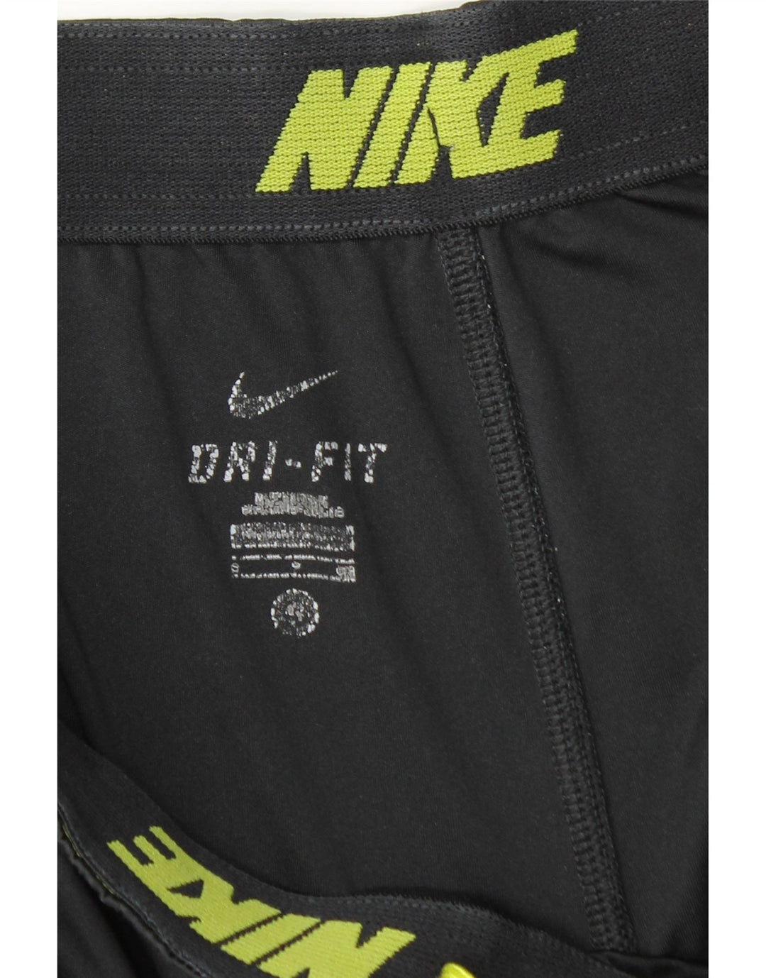 Nike Sportsshorts til mænd Small Black Colourblock Polyester