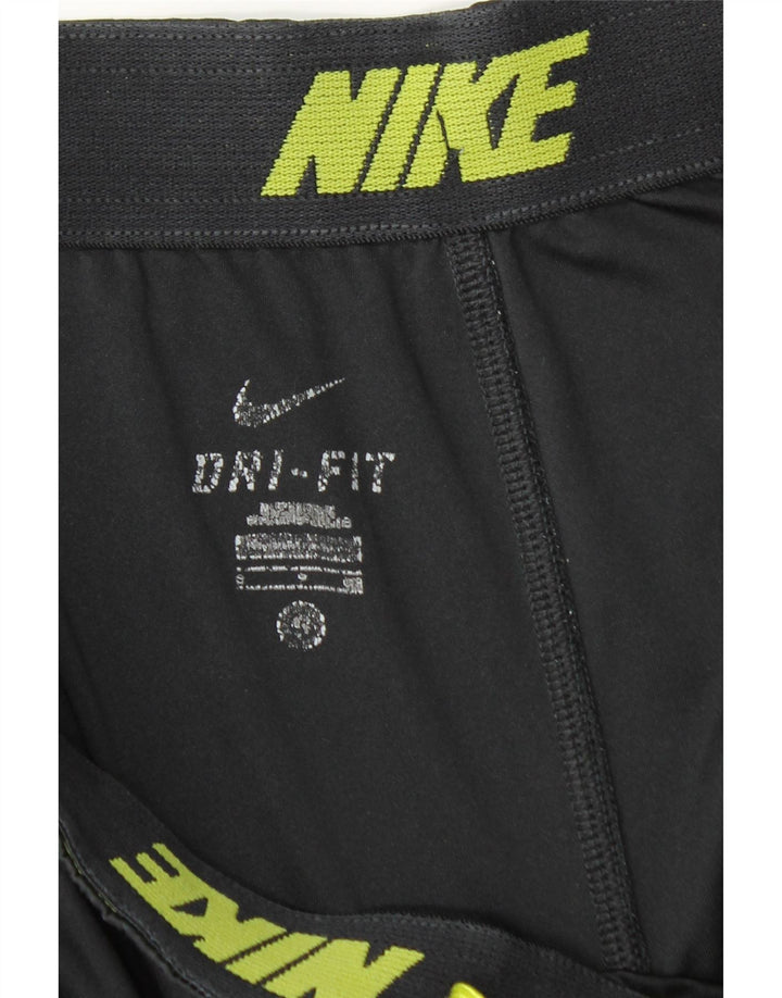 Nike Sportsshorts til mænd Small Black Colourblock Polyester