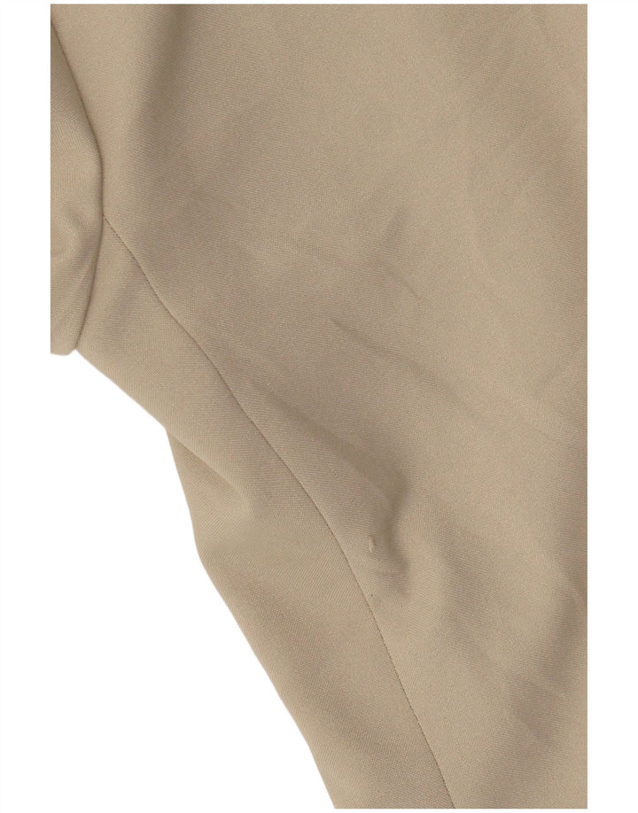 Benetton Dame 3-knaps blazerjakke IT 44 Medium Beige Polyester