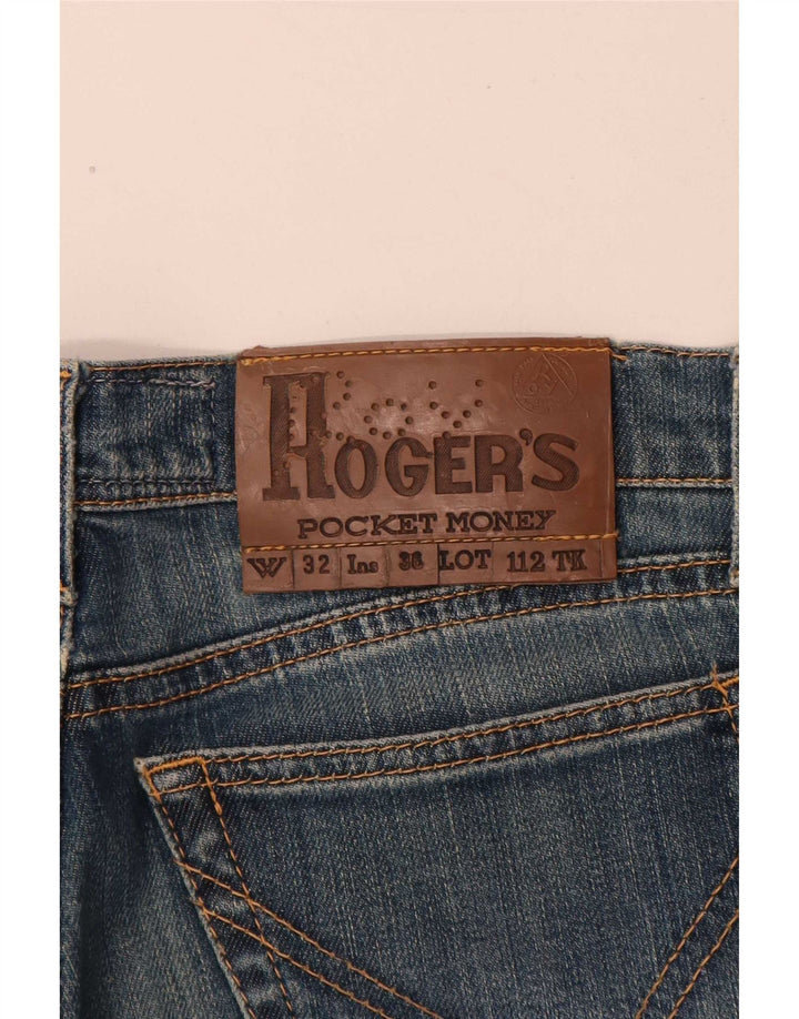 Roy Rogers Dame Bootcut Jeans W32 L30 Blå Bomuld