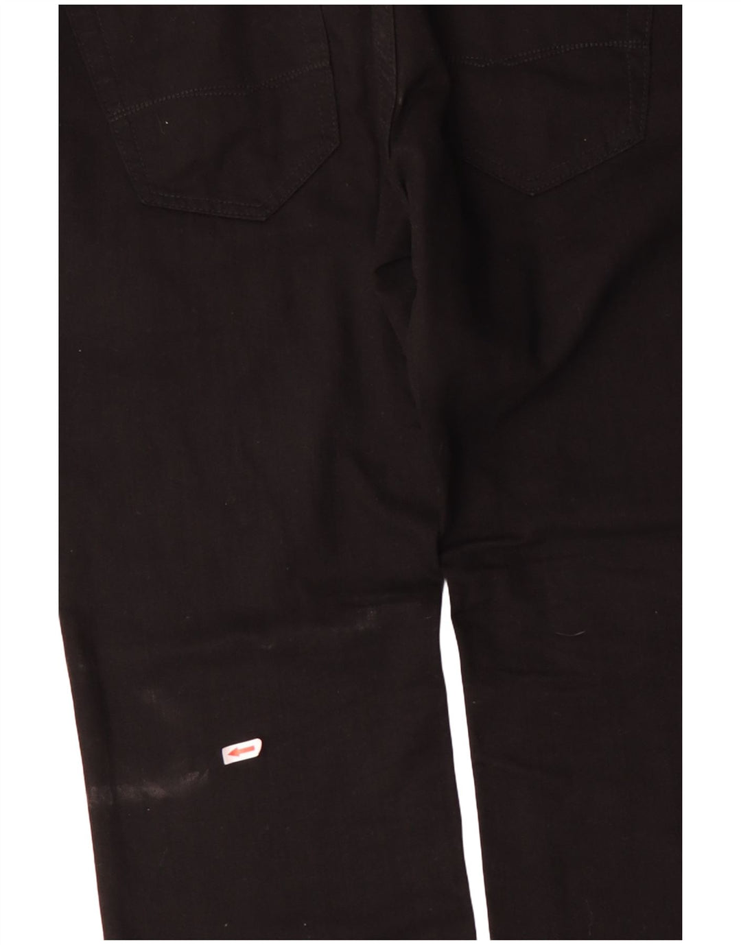 Angelo Litrico Straight Jeans til mænd W36 L30 Sort bomuld