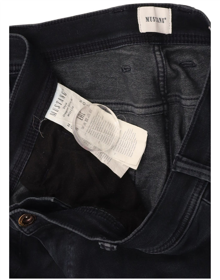 MUSTANG Herre Oregon Slim Jeans W35 L30 Marineblå Bomuld