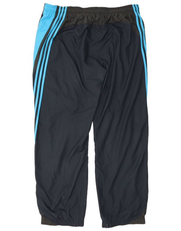 Adidas Træningsdragt bukser til mænd Joggers 2XL Navy Blue Colourblock Sports