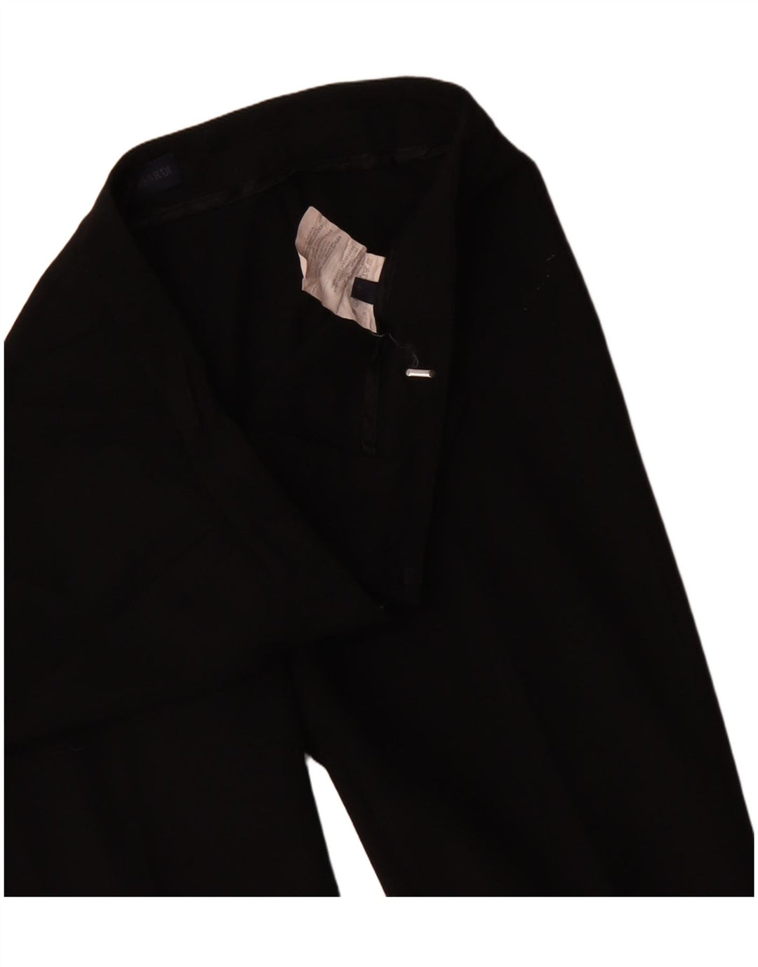 Trussardi Dame Bootcut Suit Bukser IT 40 Small W30 L34 Sort Polyester