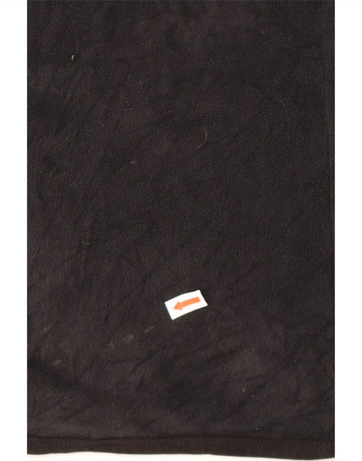 NIKE Womens Fleece Jacket US 4/6 Small Black Polyester Vintage Nike and Second-Hand Nike from Messina Hembry 