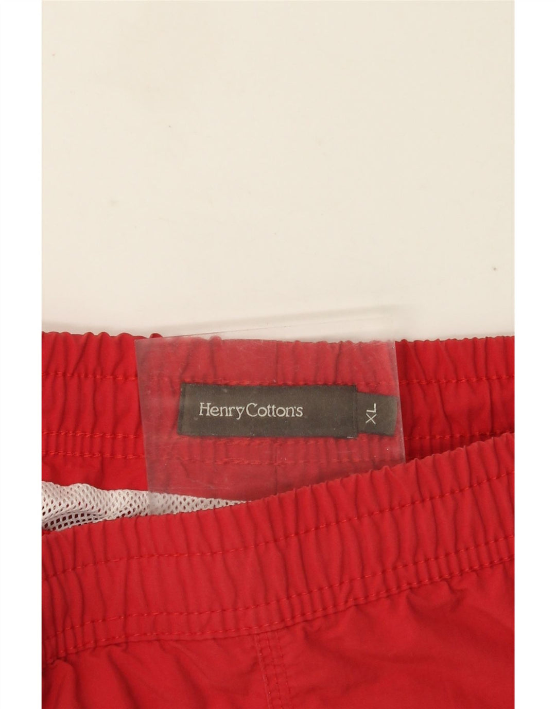 Henry Cottons Badeshorts til mænd XL Rød