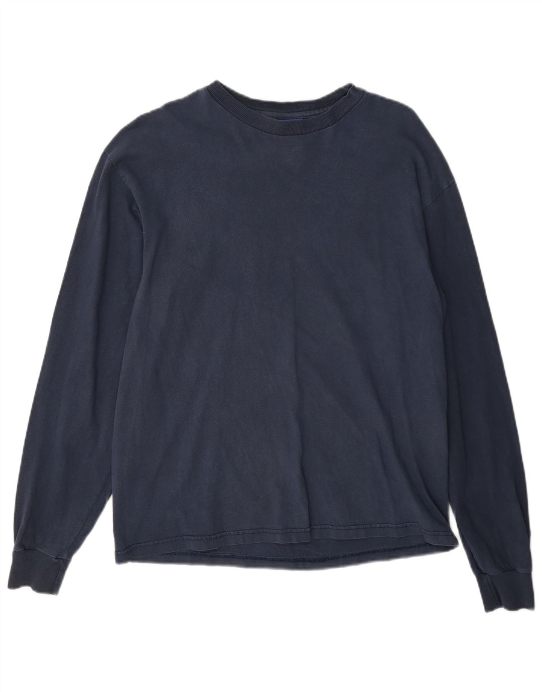 Champion Dame Top Langærmet UK 14 Medium Navy Blue Bomuld