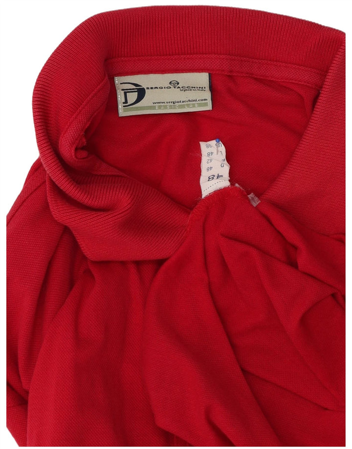 Sergio Tacchini Polo Shirt til mænd IT 48 Medium Pink