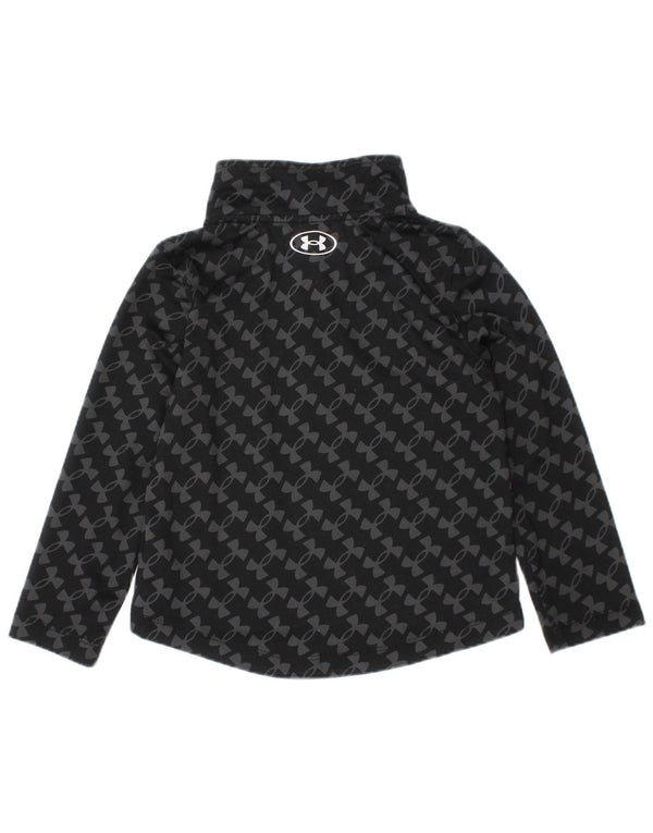 Under Armour Baby Girls Pullover Træningsdragt Top 12-18 måneder Sort