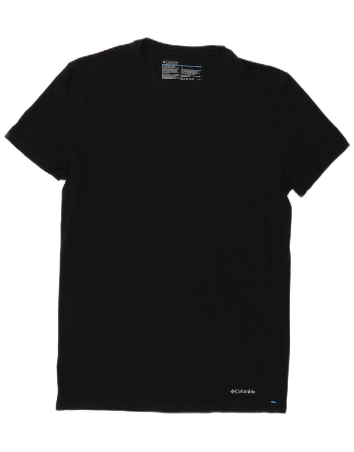Columbia herre T-shirt top lille sort bomuld