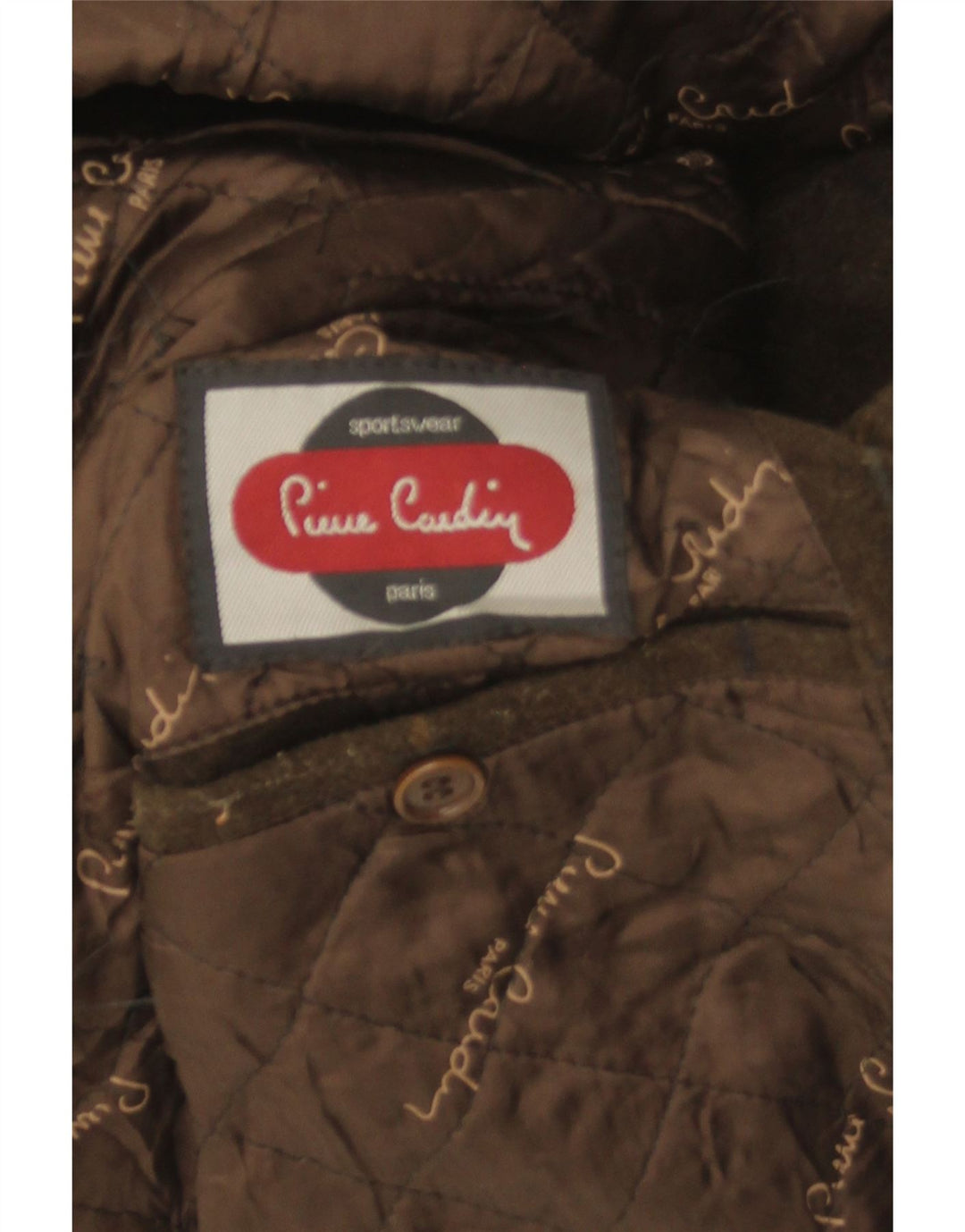 Pierre Cardin Bomberjakke til mænd UK 42 XL Khaki Check