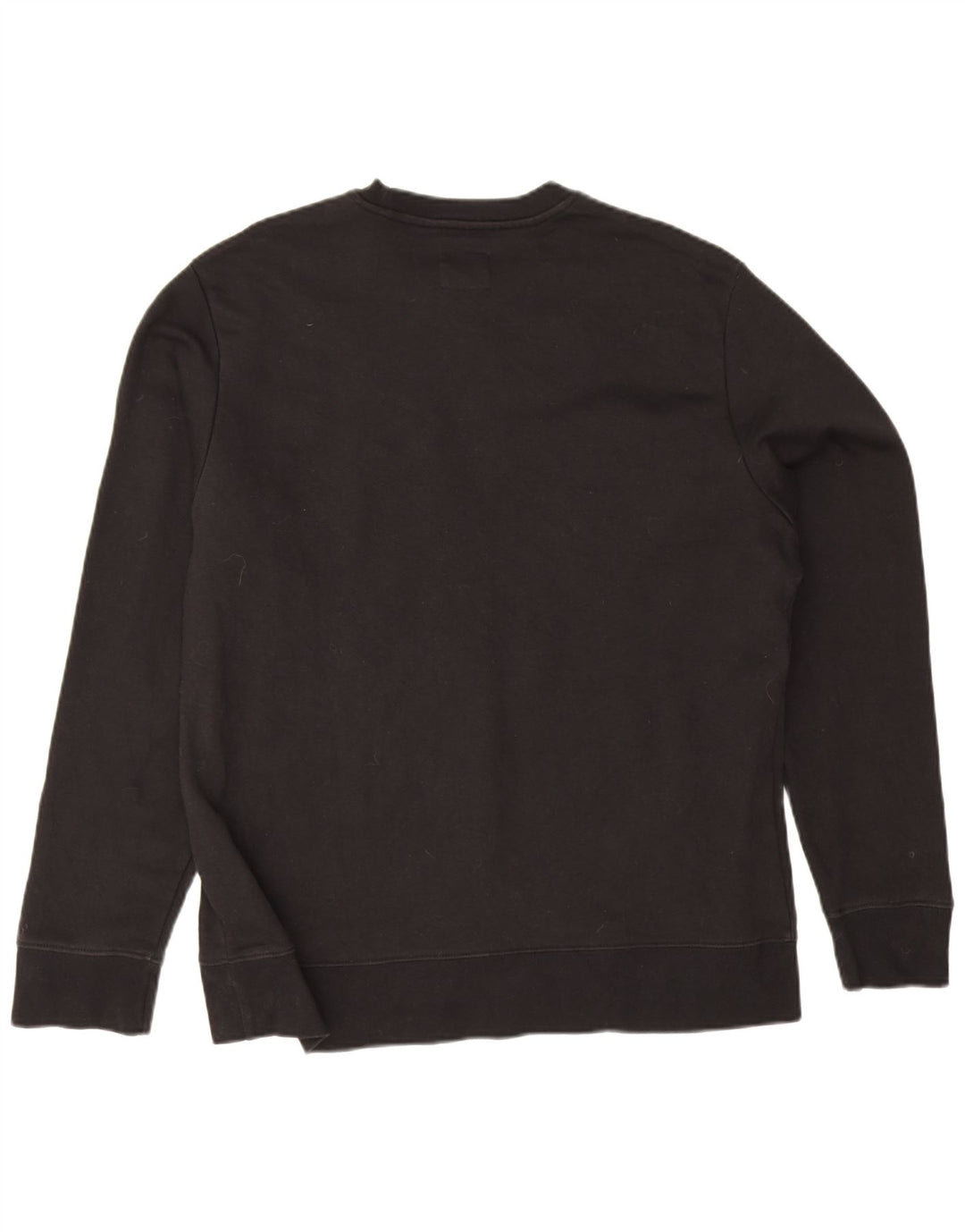 Champion Herre Grafisk Sweatshirt Jumper Stor Sort Bomuld