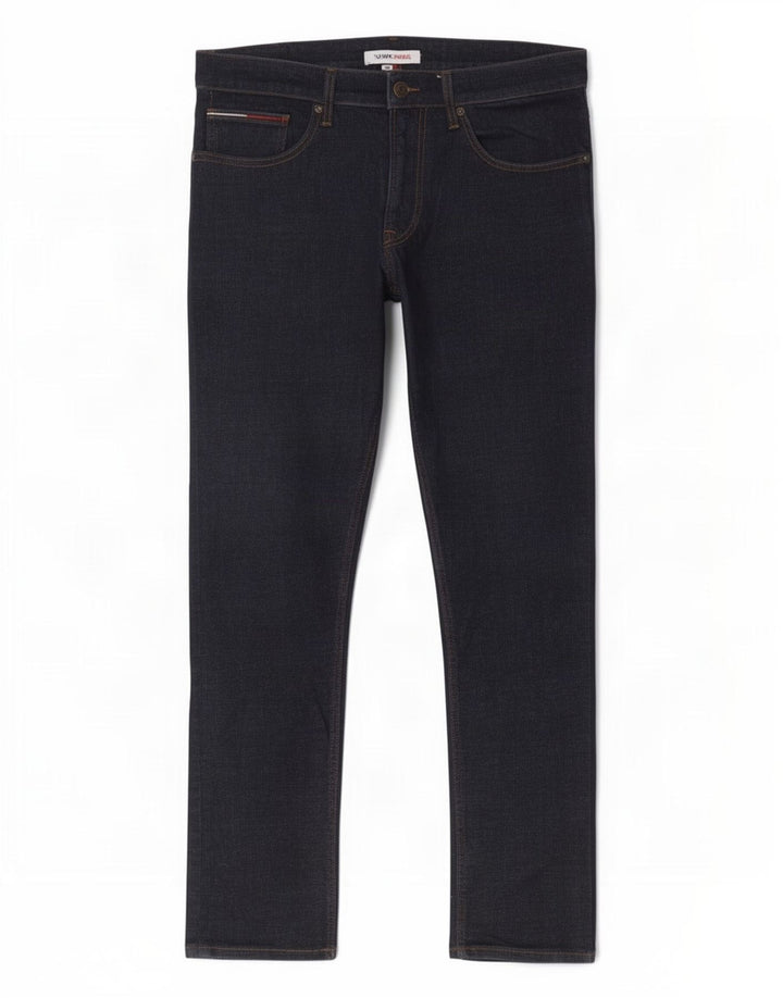 Tommy Jeans Herre Slim W34 L30 Marineblå