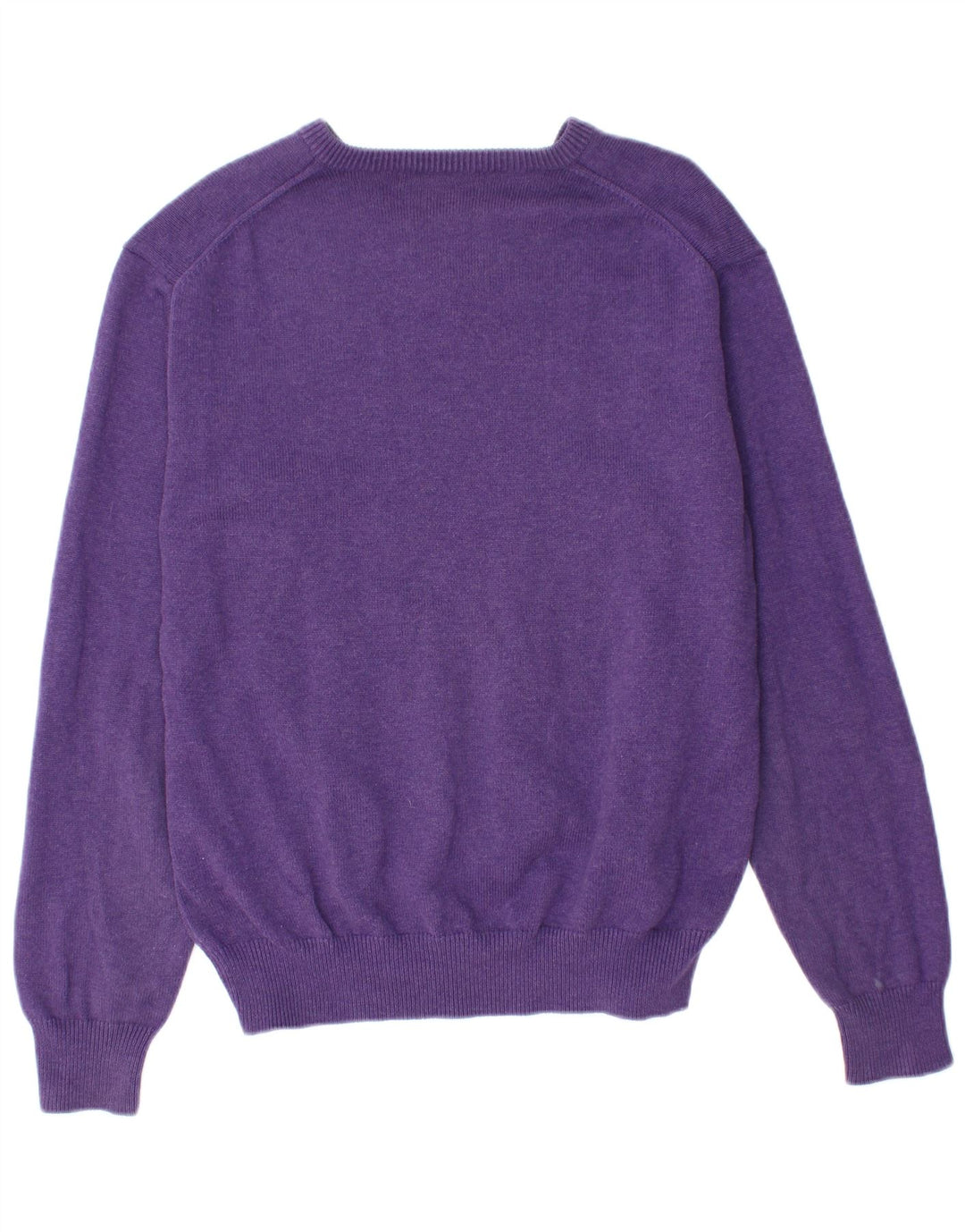 GANT Herre V-hals sweater Medium Lilla Bomuld