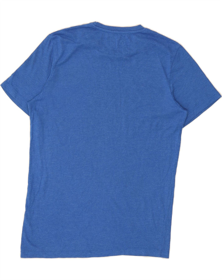 JACK & JONES Mens Graphic T-Shirt Top Medium Blue Vintage Jack & Jones and Second-Hand Jack & Jones from Messina Hembry 