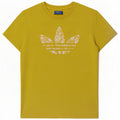 Adidas Herre grafisk T-shirt Top Medium Gul
