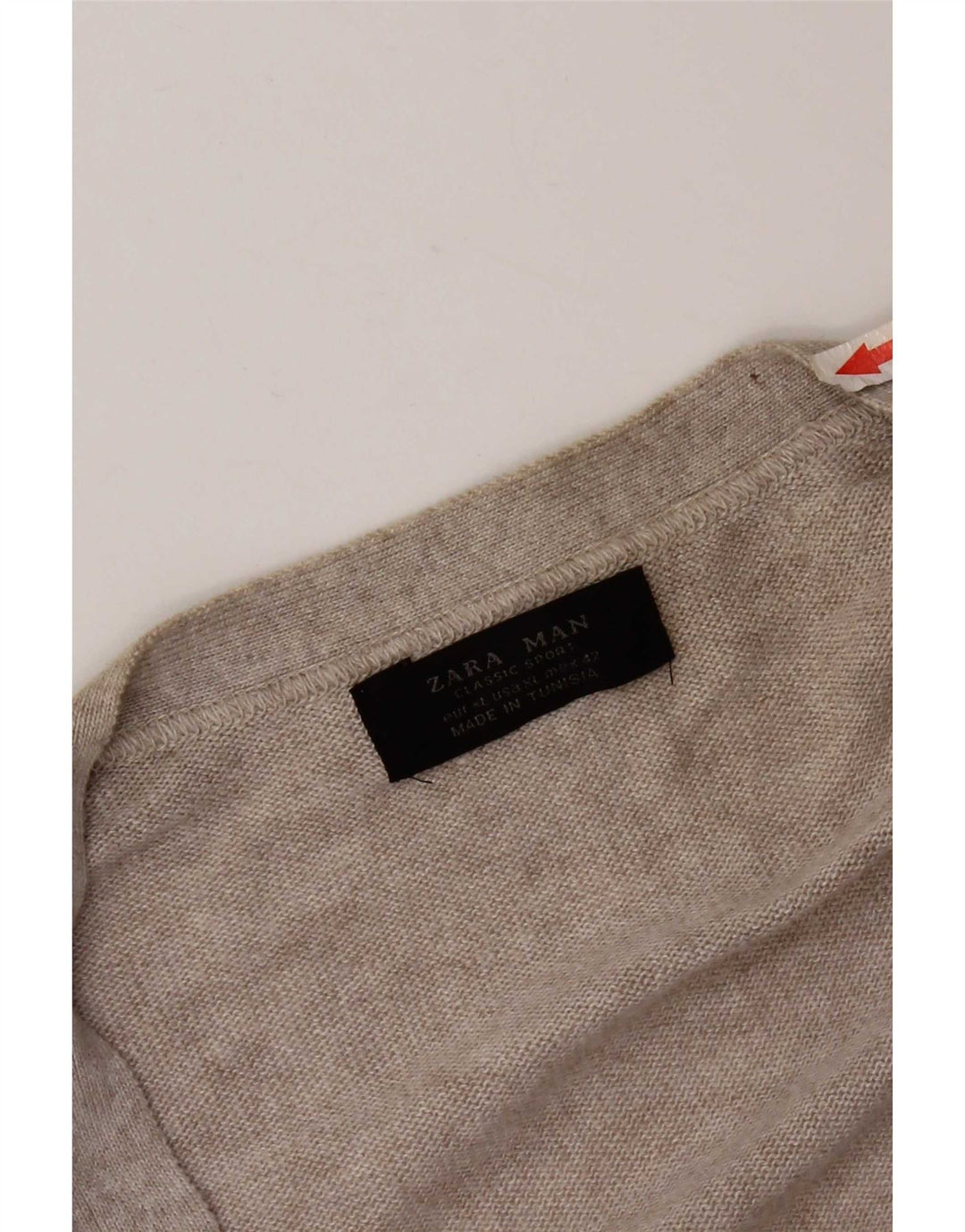 Zara Herre Cardigan Sweater XL Grå