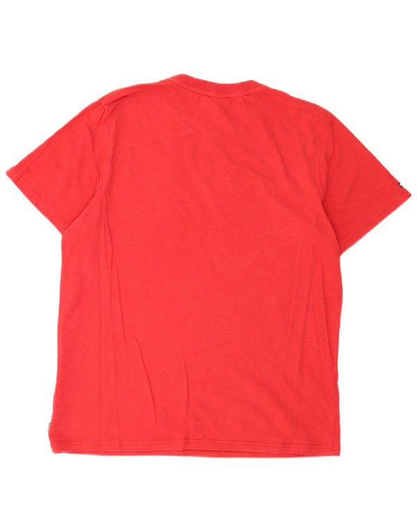 Superdry Regular Fit T-shirt top til mænd XL Rød