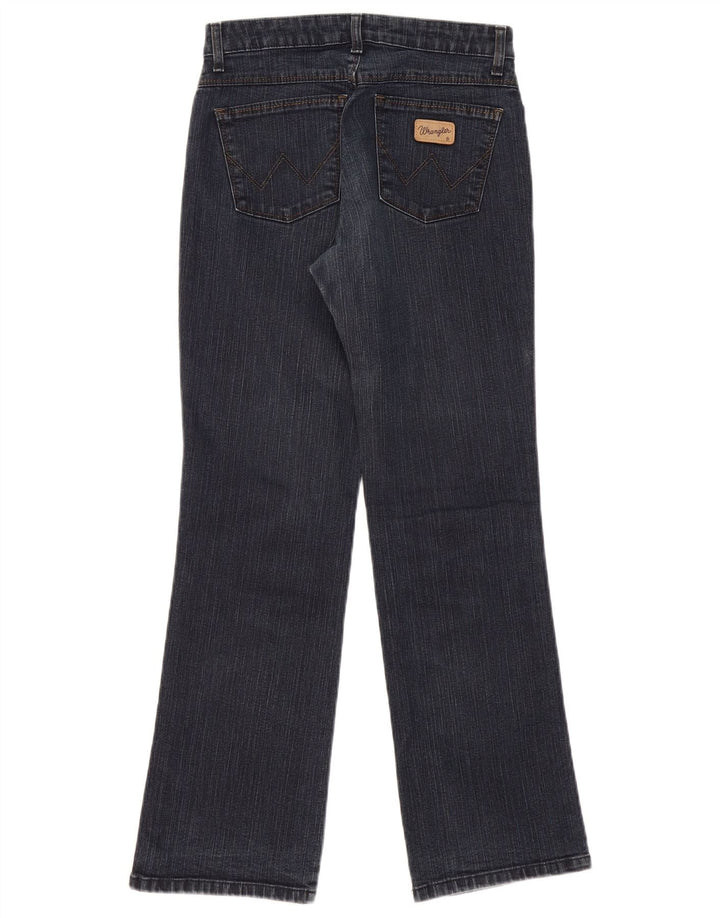 Wrangler Dame Bootcut Jeans W28 L30 Marineblå Bomuld