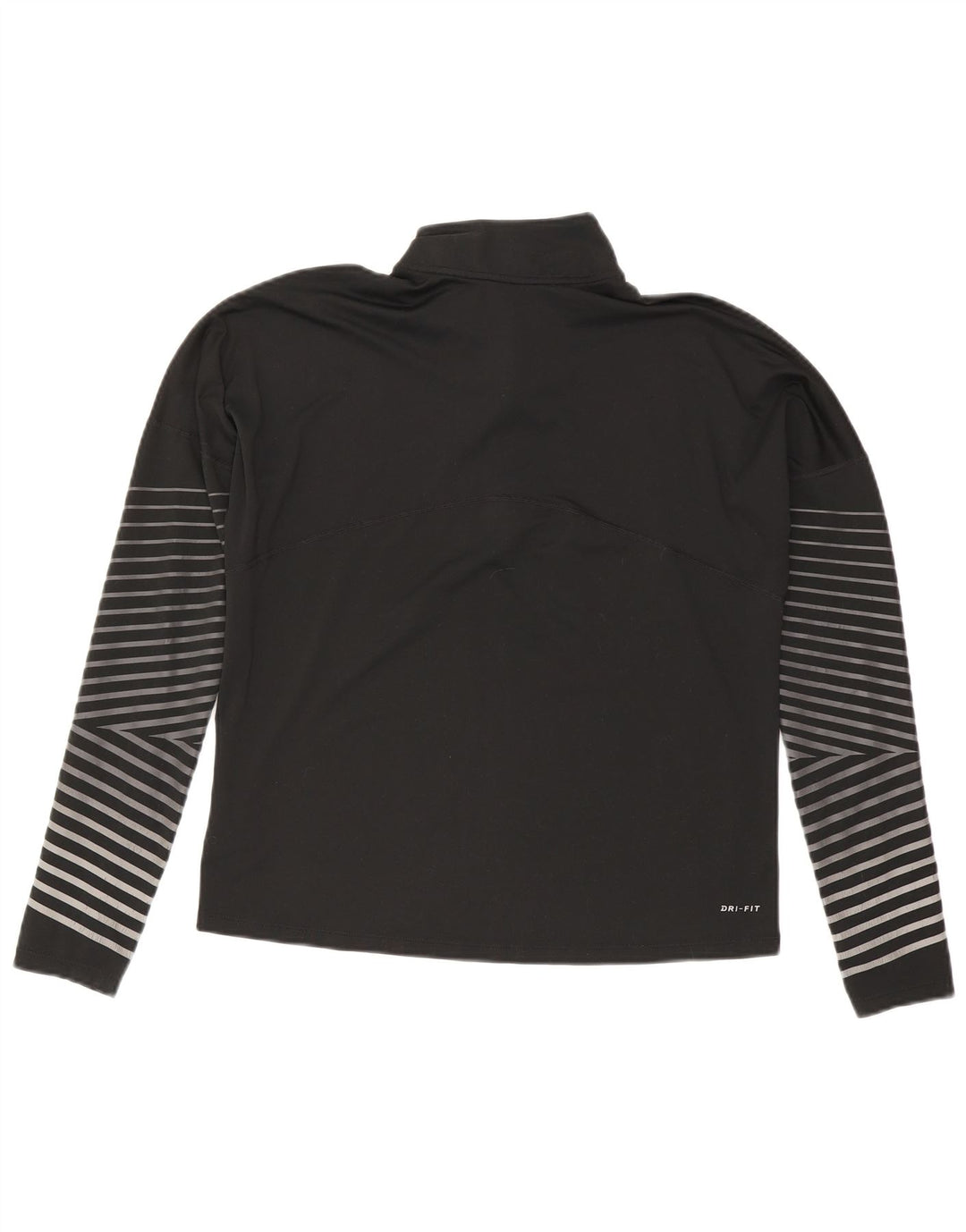 Nike Dame Dri Fit Oversized Pullover Træningsdragt Top UK 14 Medium Sort