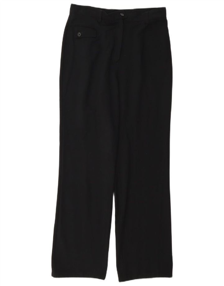 Marks & Spencer Dame Bootcut Suit Bukser UK 10 Small W27 L29 Black
