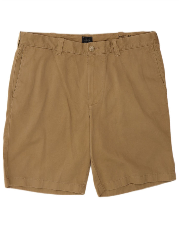 J. Crew Chino Shorts til mænd W34 Stor Beige Bomuld