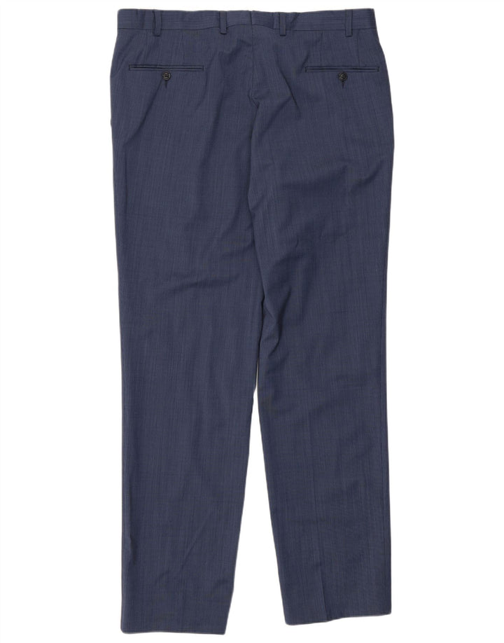 Engbers Herre Regular Fit Suit Bukser IT 54 2XL W38 L33 Blå Polyester