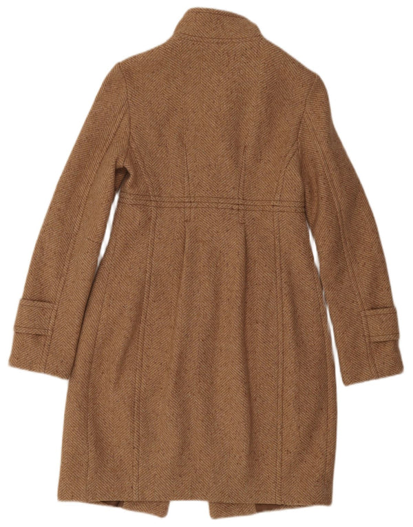 Sisley Dameoverfrakke IT 40 Small Beige Sildebenspolyester