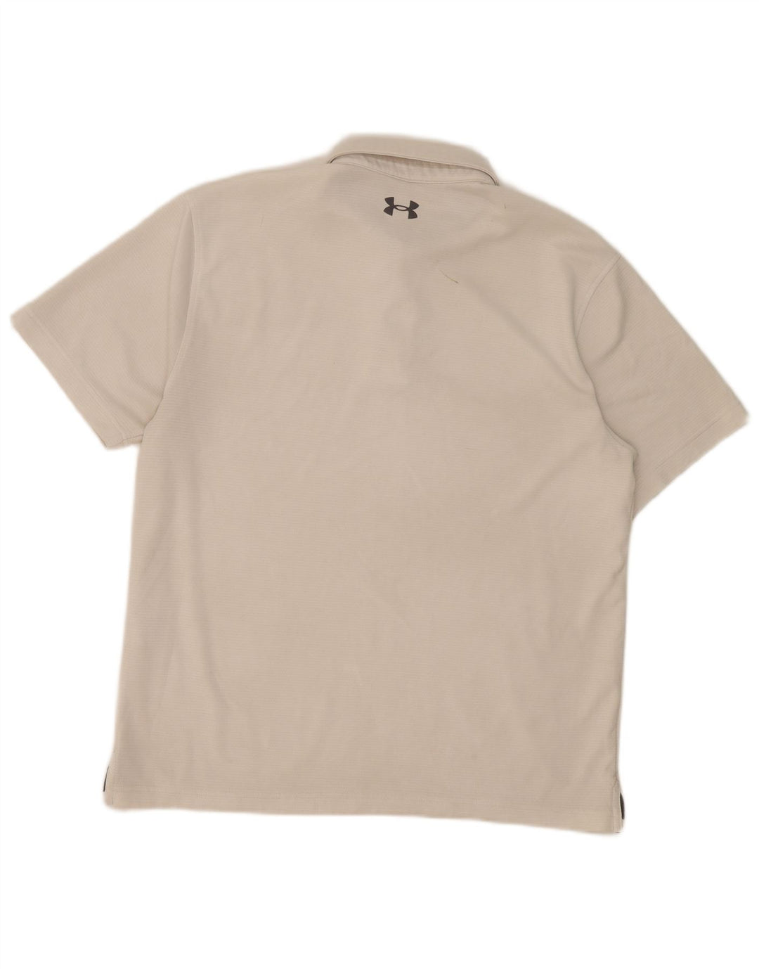 Under Armour Herre Polo Shirt Stor Hvid Polyester Sports