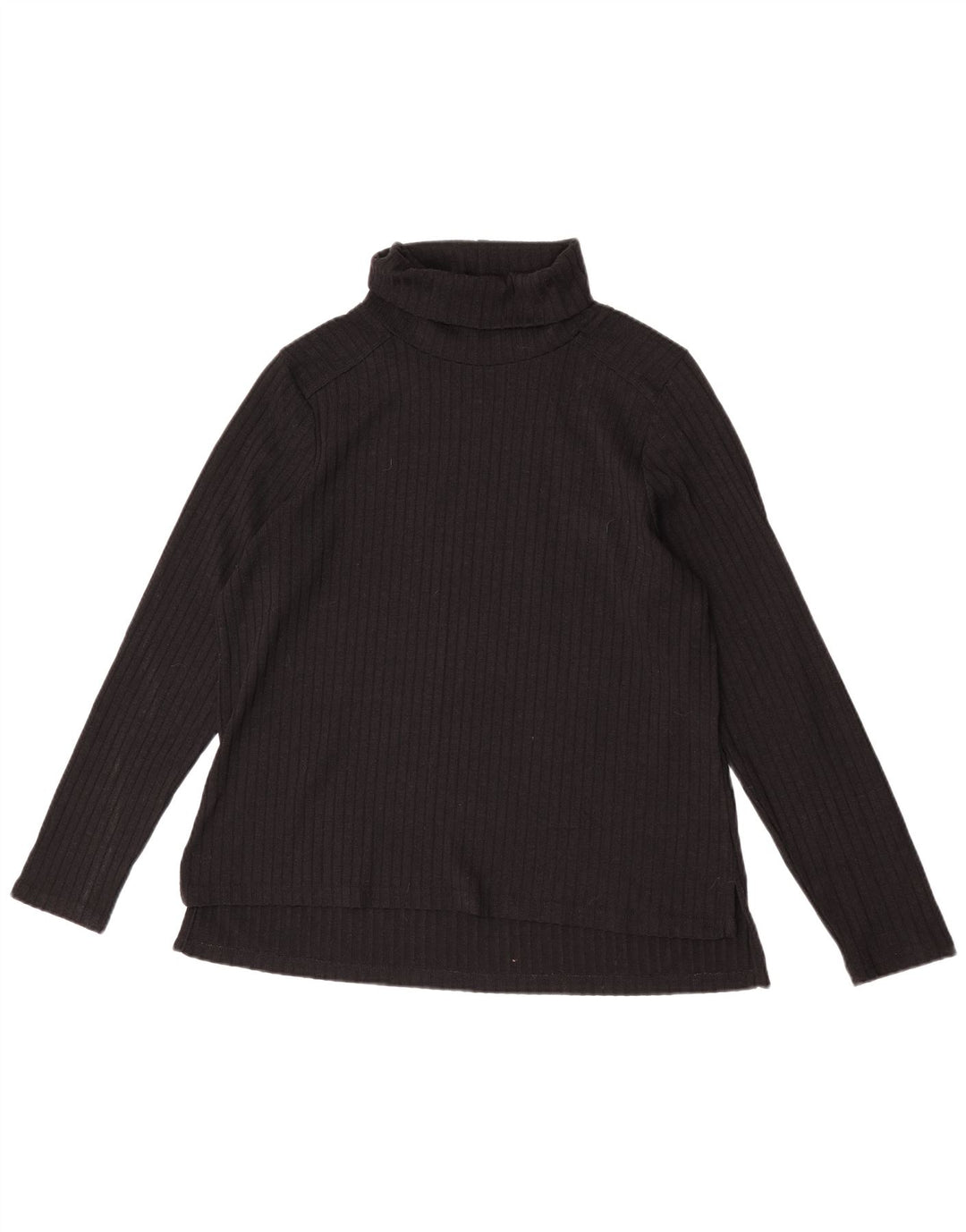 Marks & Spencer Dame Rullehals sweater UK 18 XL Sort Polyester
