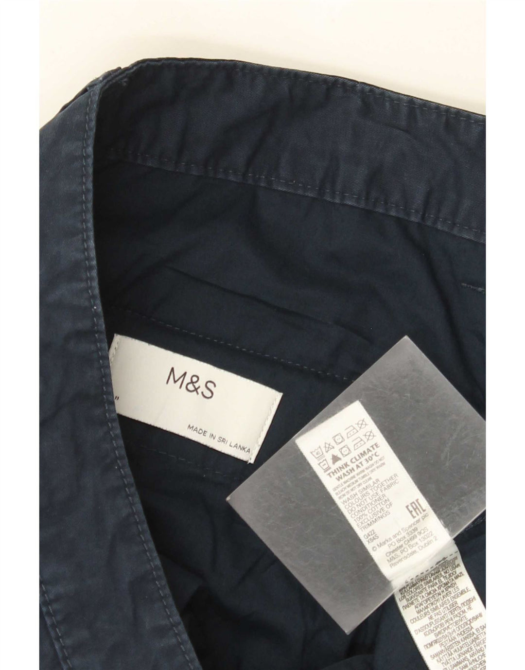 Marks & Spencer Herre Cargo Shorts W44 2XL Marineblå Bomuld