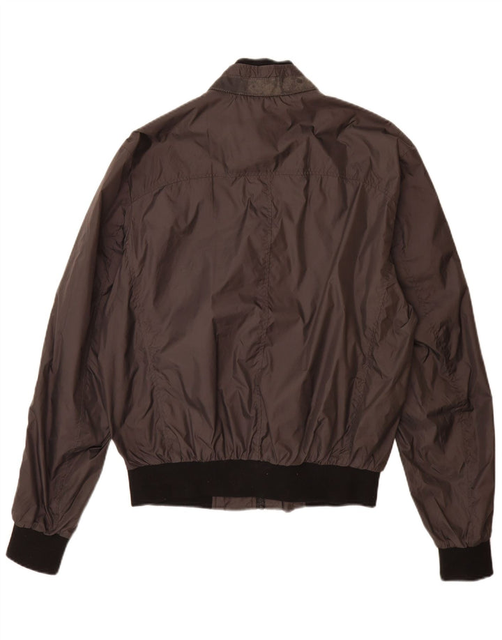 Fay Womens Bomber Jacket UK 16 Stor brun polyamid