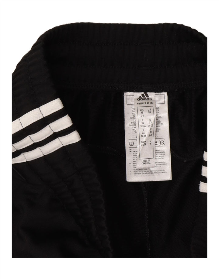 ADIDAS Womens Tracksuit Trousers UK 4/6 XS Black Polyester Vintage Adidas and Second-Hand Adidas from Messina Hembry 