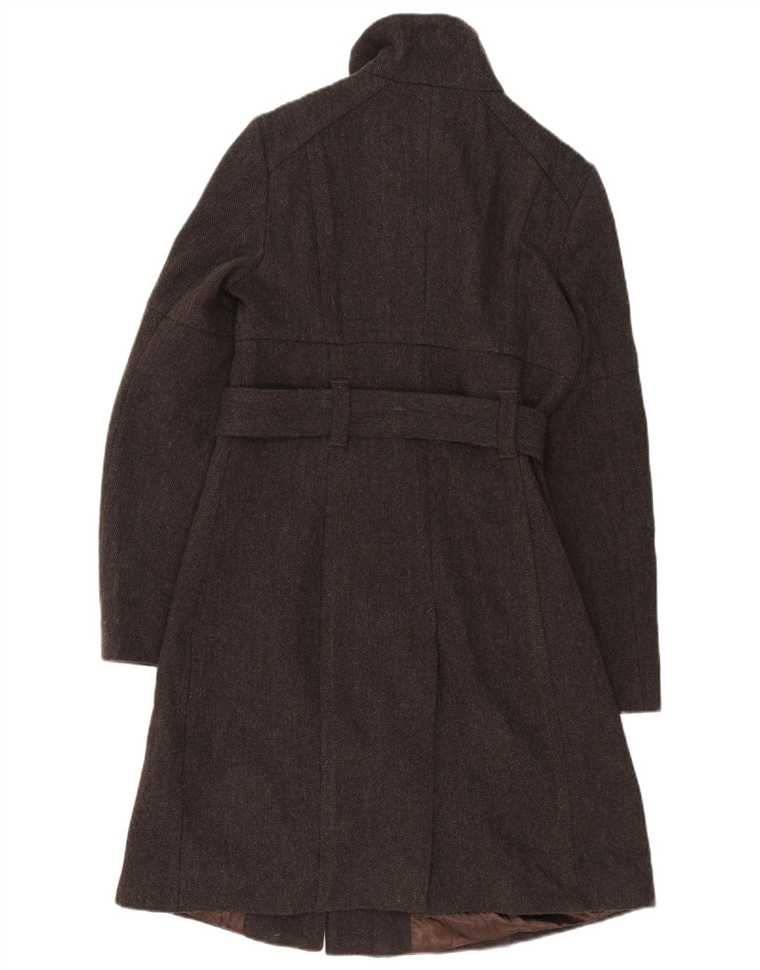 Benetton Dameoverfrakke IT 42 Medium Brun Sildebensuld