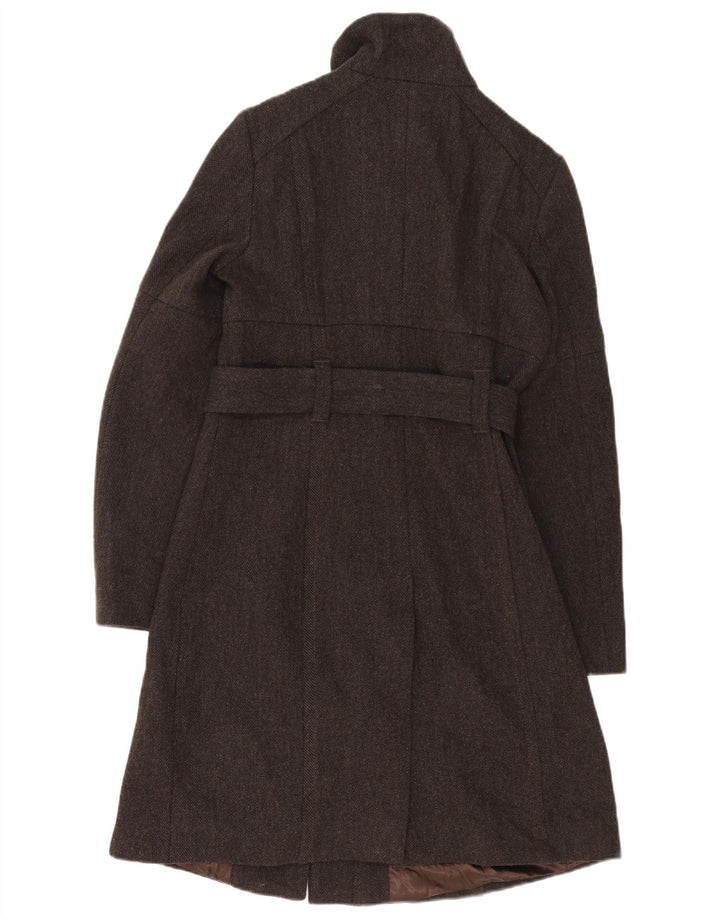 Benetton Dameoverfrakke IT 42 Medium Brun Sildebensuld