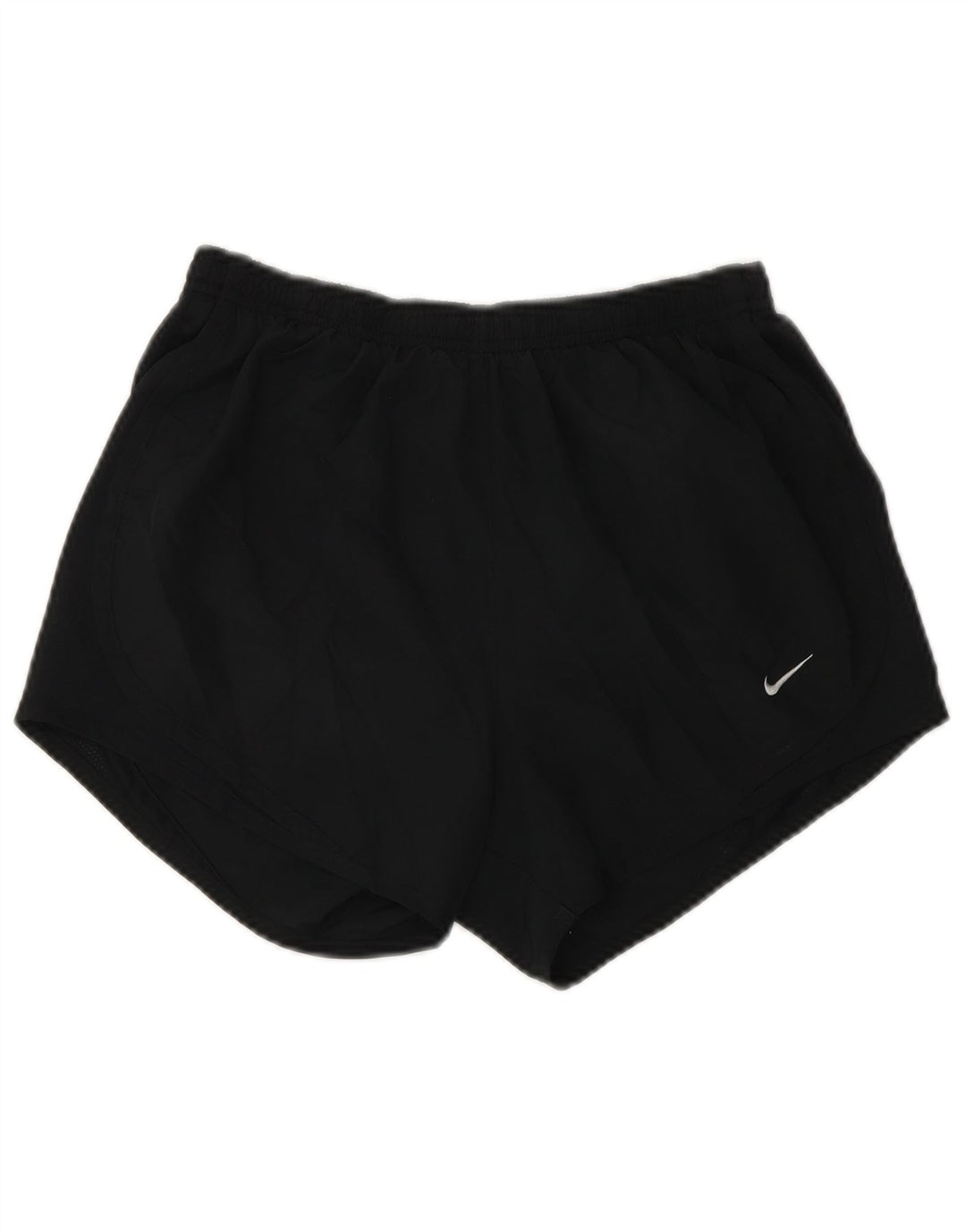 Nike Dame Dri Fit sportsshorts UK 4 XS sort polyester