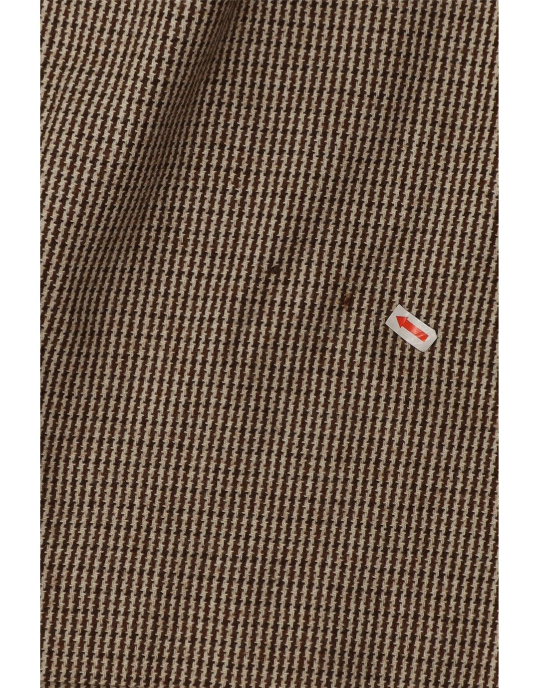 Genny Womens 2-knaps 2-delt nederdelsæt UK 14 Medium W32 Brown Houndstooth