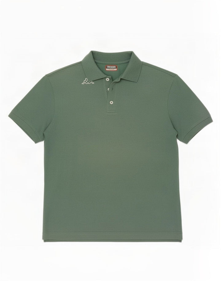 Kappa Herre Grafisk Polo Shirt Stor Grøn