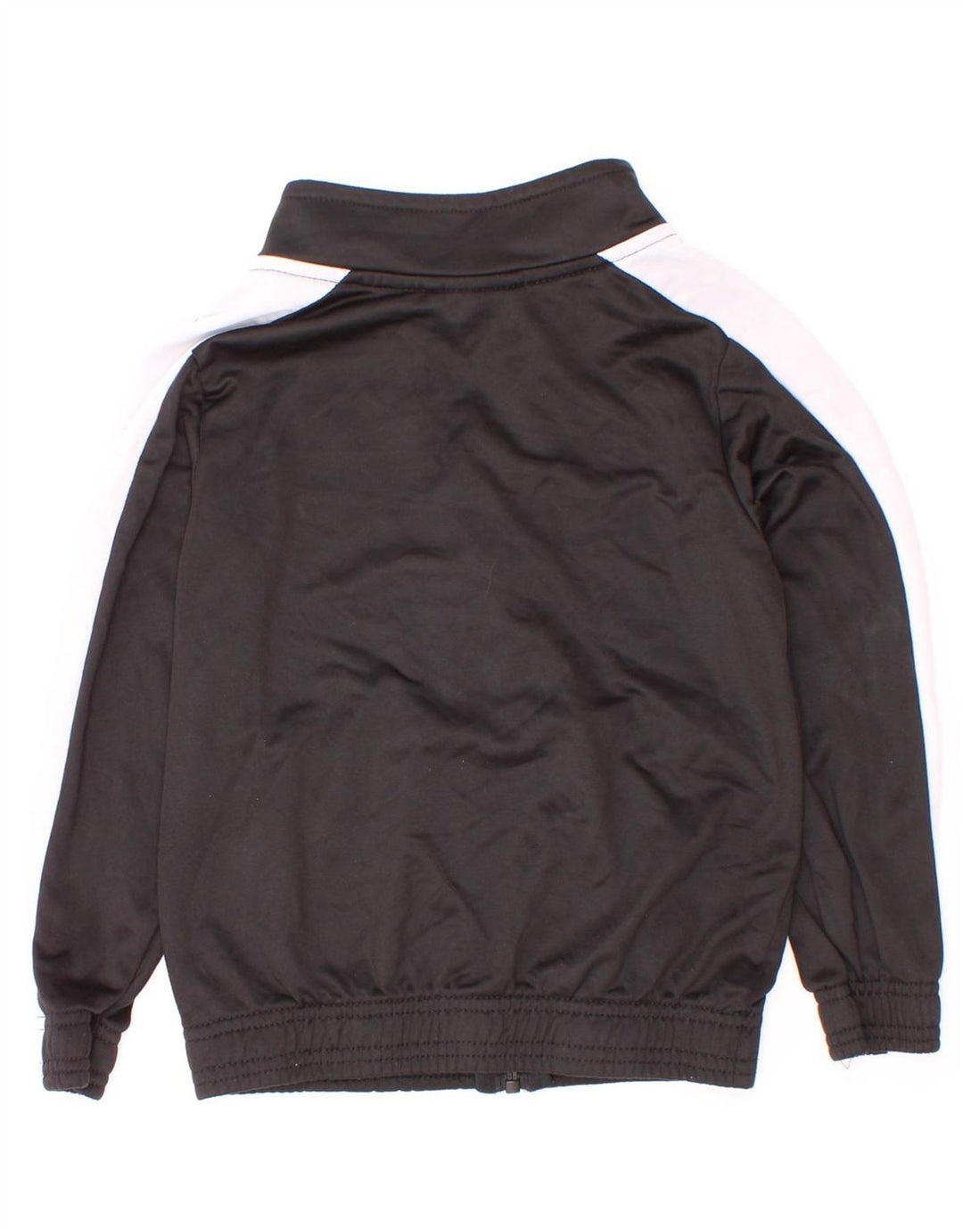 Puma Boys Tracksuit Top Jacket 3-4 Years Black Colourblock Polyester