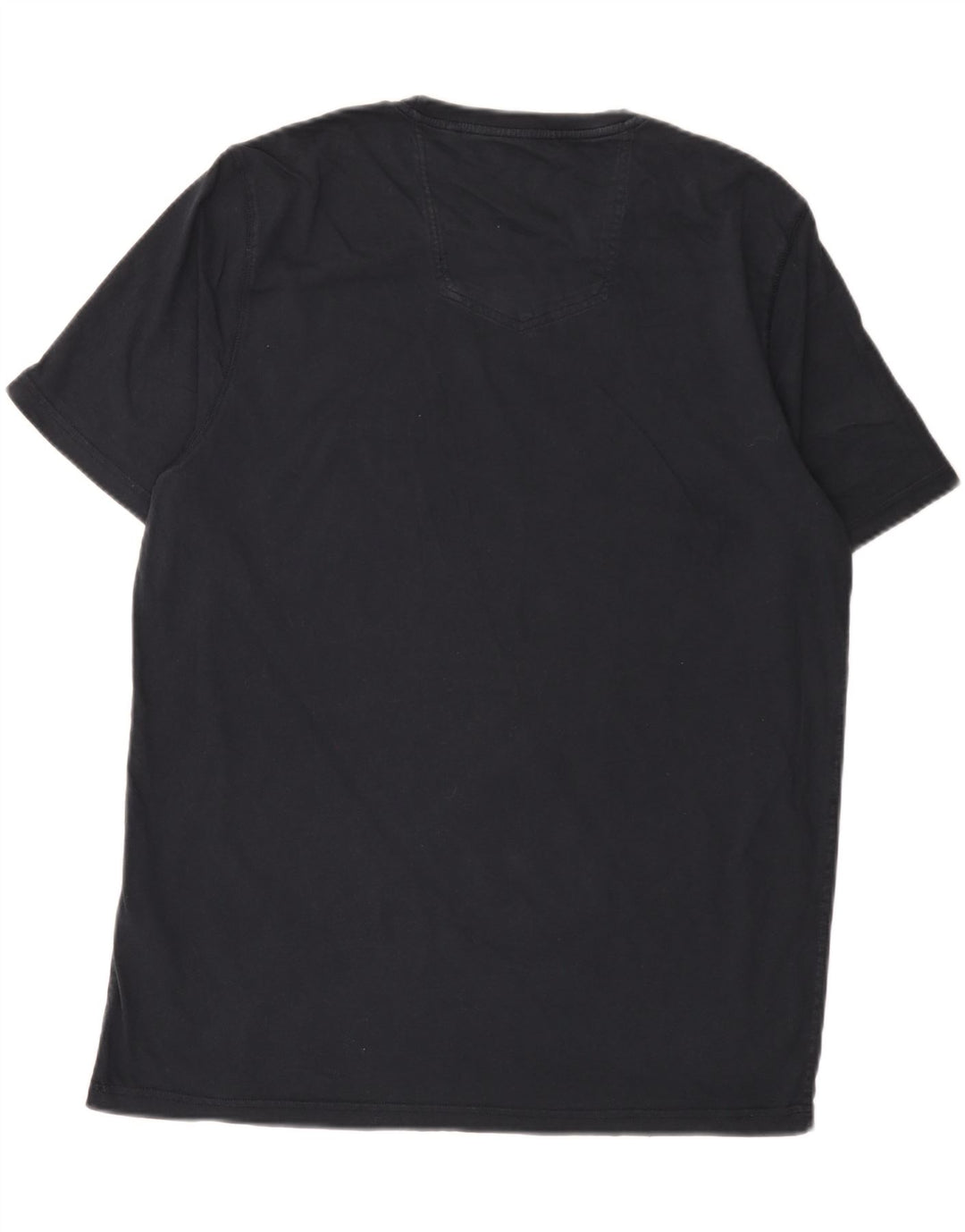 Fat Face Herre T-Shirt Top XL Marineblå Bomuld