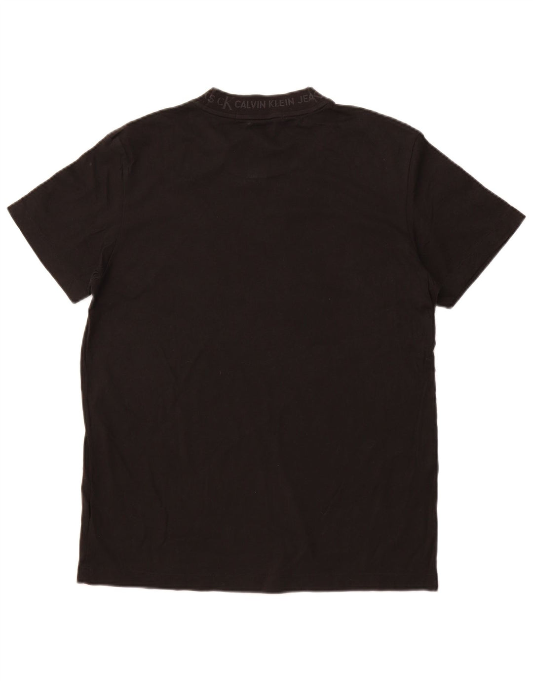CALVIN KLEIN JEANS Grafisk T-shirt Herre Top Stor Sort
