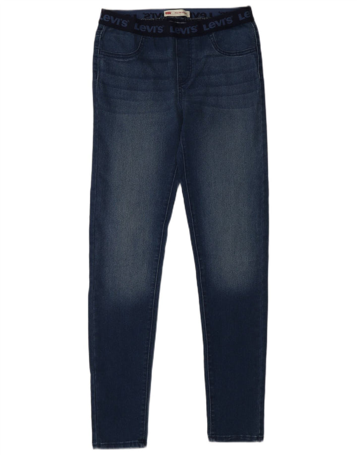 LEVI'S Grafisk Legging Skinny Jeans til kvinder W28 L28 Blå