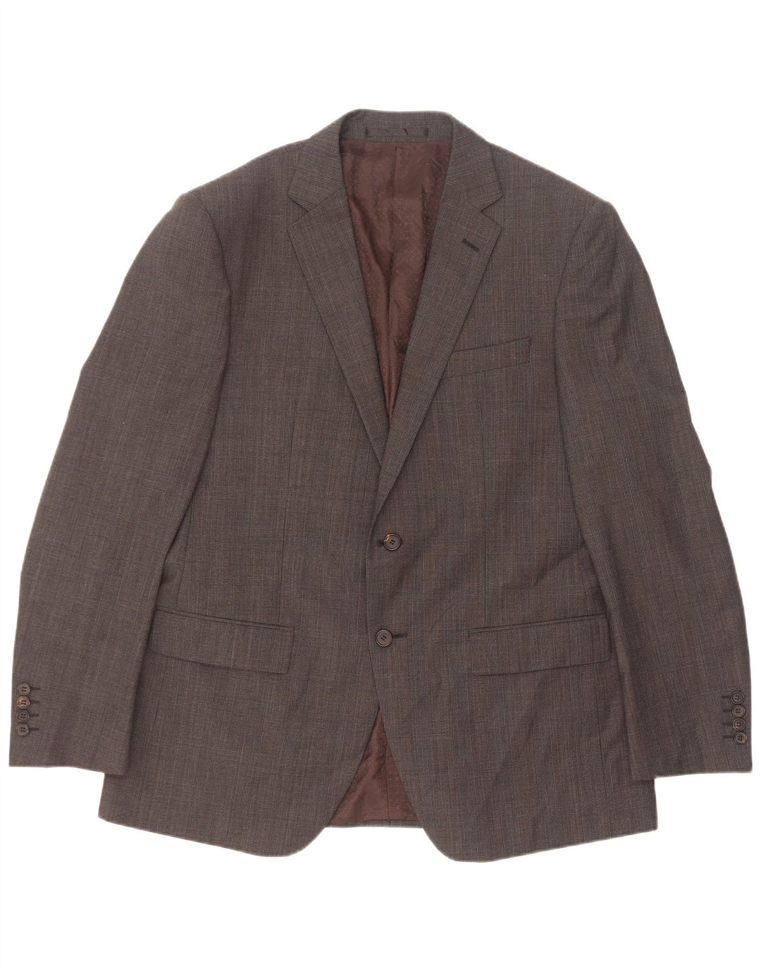 Marks & Spencer Herre Autograph Blazer Jacket UK 42 Large Grey Check